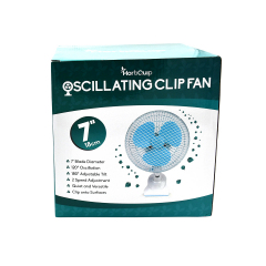 HortiQuip Oscillating Clip Fan