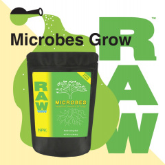RAW Microbes Grow Social Image (2021)