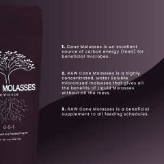 RAW Soluble - Cane Molasses - Product Info (Part 2 of 2)