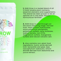 RAW Soluble - Grow - Product Info (Part 2 of 2)