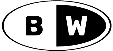 black white logo white
