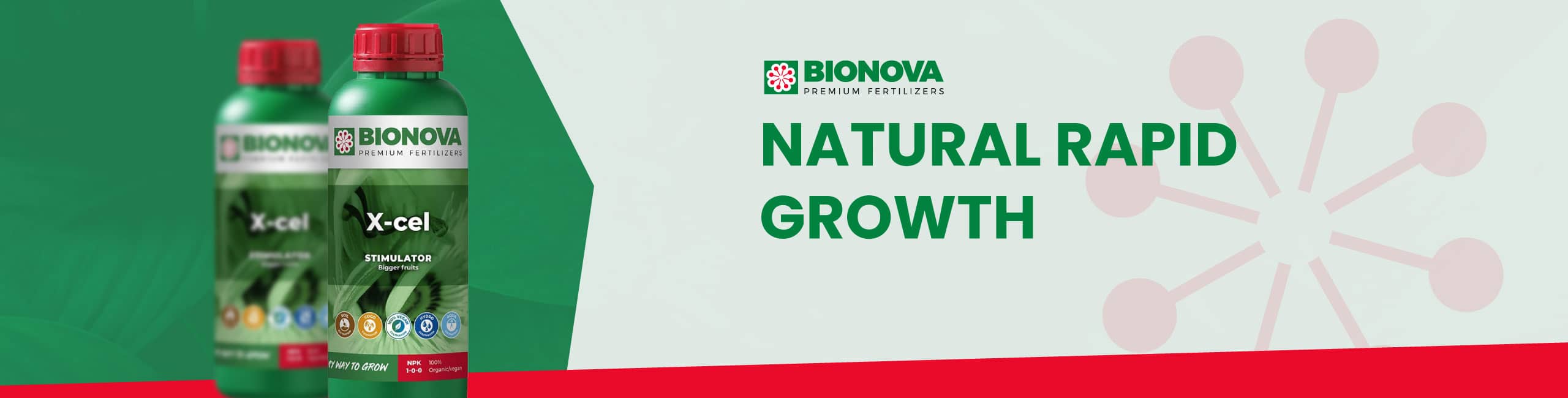 Bionova X-Cel Natural Rapid Growth