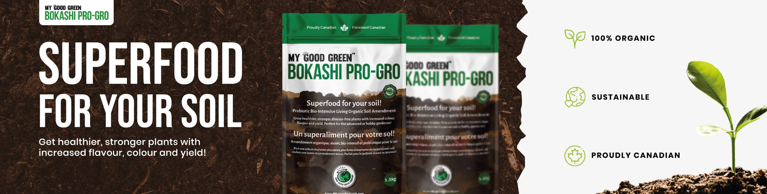 Bokashi Pro Gro Soil Amendment Easy Grow