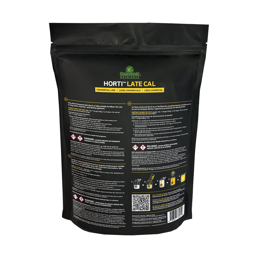 Green Planet Horti Late Cal